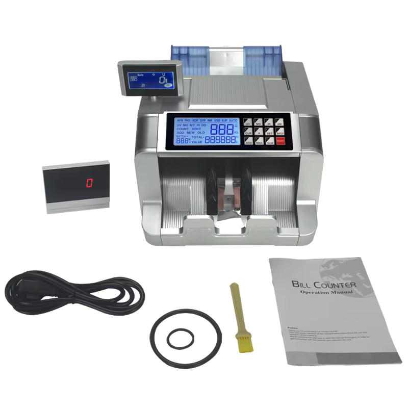 GR728 D2 Cash Counting Machine - Business Bill Counter Money Counter