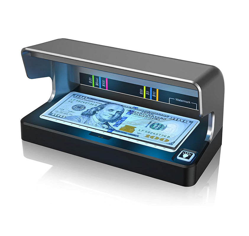 AL-12 Fake Note Detector, UV Money Checker for Clear Cash Verification