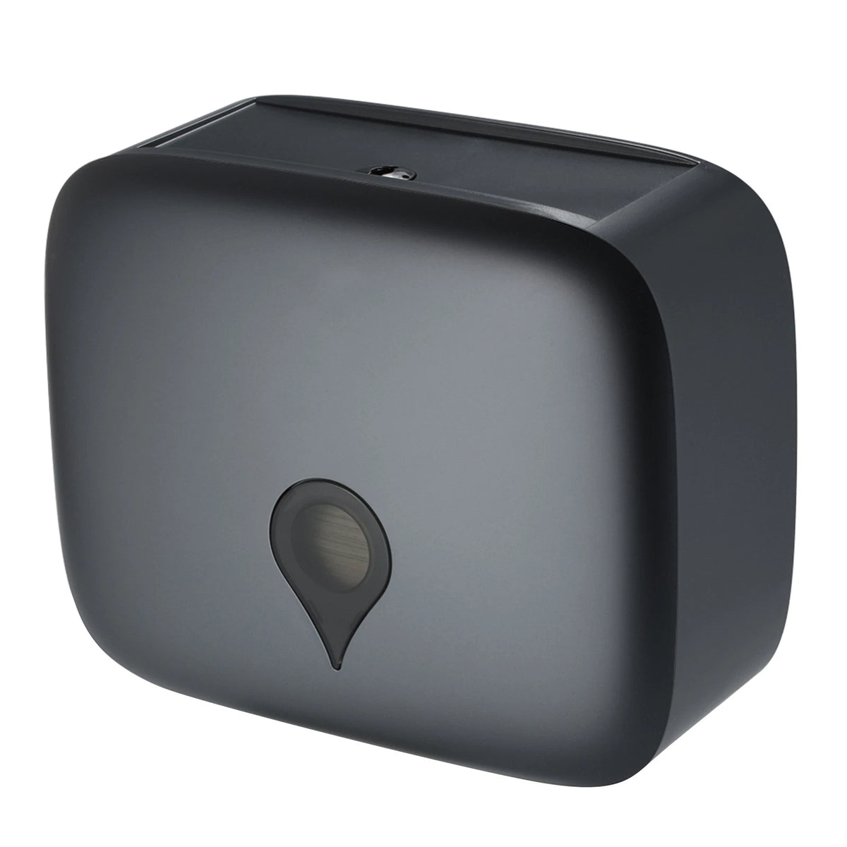 Black Tissue Dispenser, Wall Mounted Tissue Box Holder