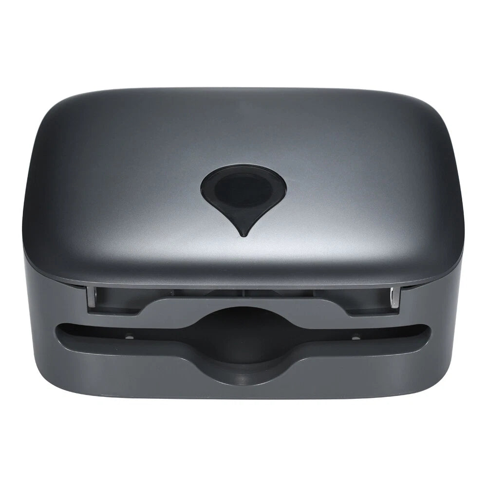Black Tissue Dispenser, Wall Mounted Tissue Box Holder