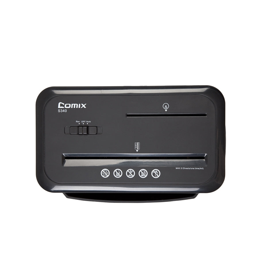 Comix S340 Paper Shredder, Electric Document Shredder for Office
