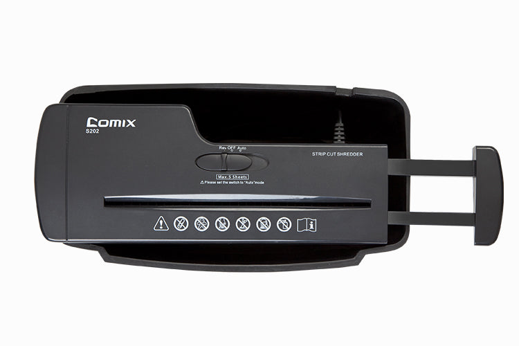 Comix S202 Paper Shredder, Electric Document Shredder for Office
