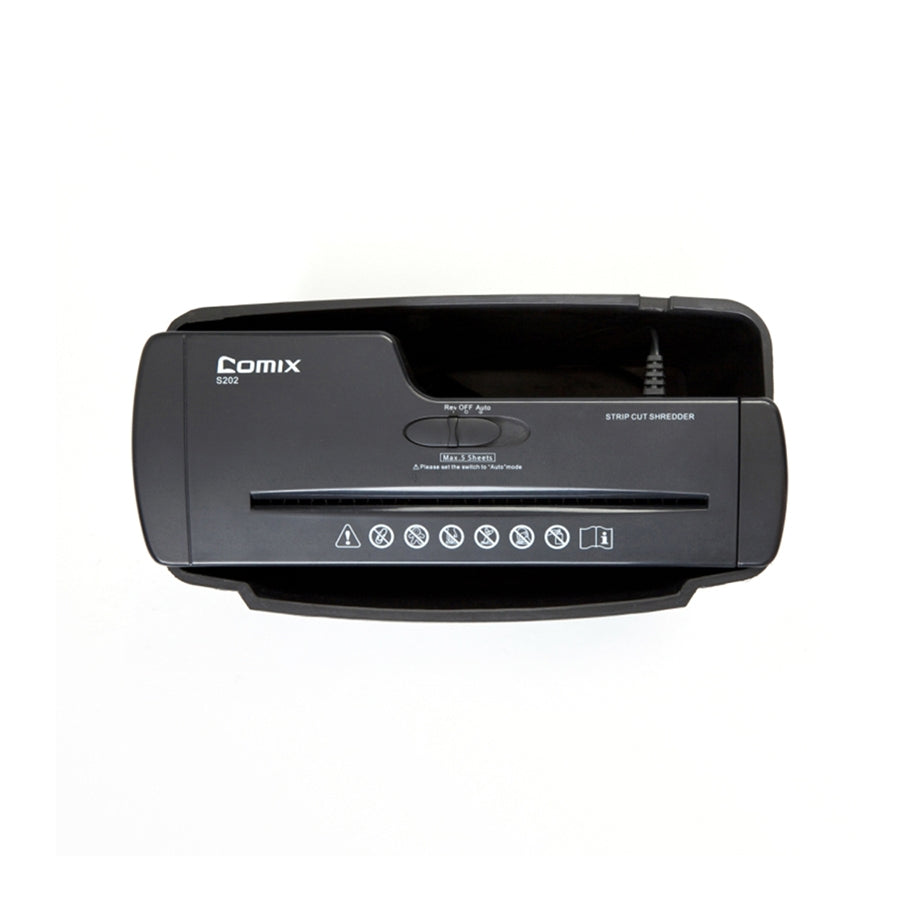 Comix S202 Paper Shredder, Electric Document Shredder for Office