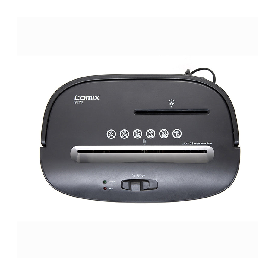 Comix S273 Paper Shredder, Electric Document Shredder for Office