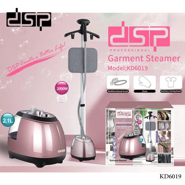 DSP KD6019 2000W Vertical Garment Steamer - Clothes Wrinkle Remover