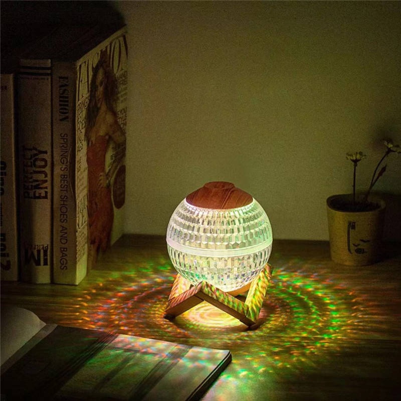 Globe Humidifier - Cool Mist Ultrasonic Air Humidifier with LED Light
