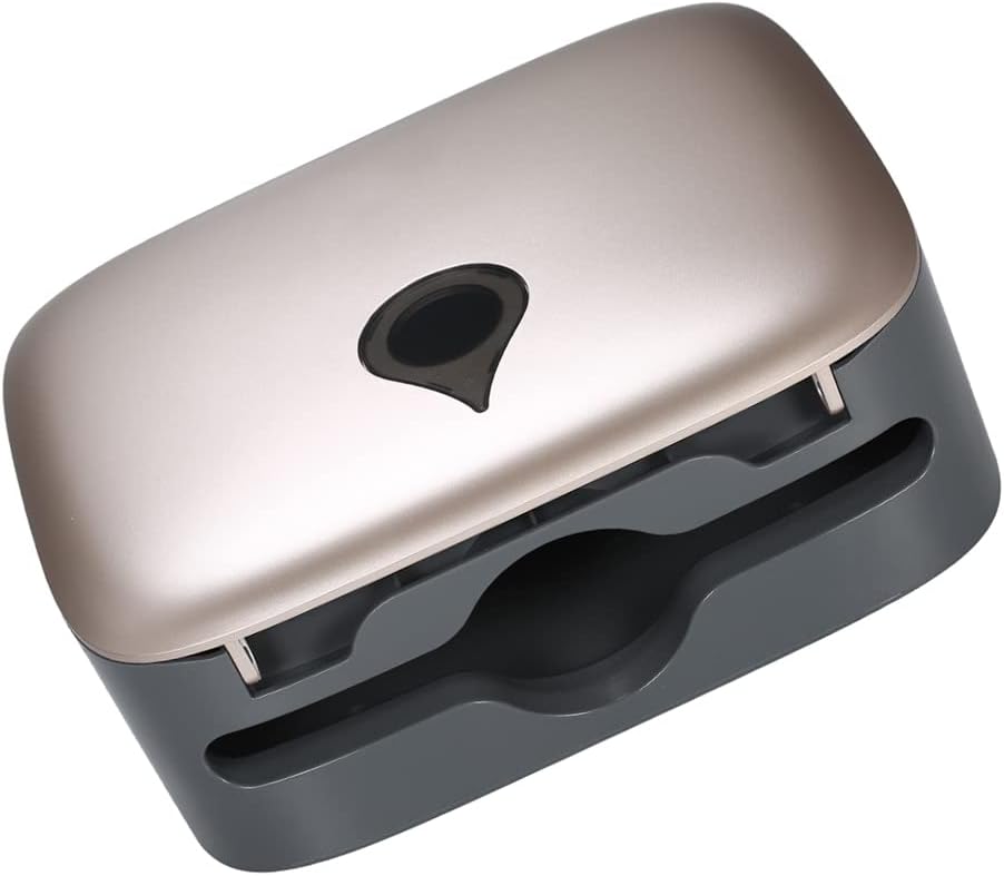 Gold Tissue Dispenser, Wall Mounted Tissue Box Holder