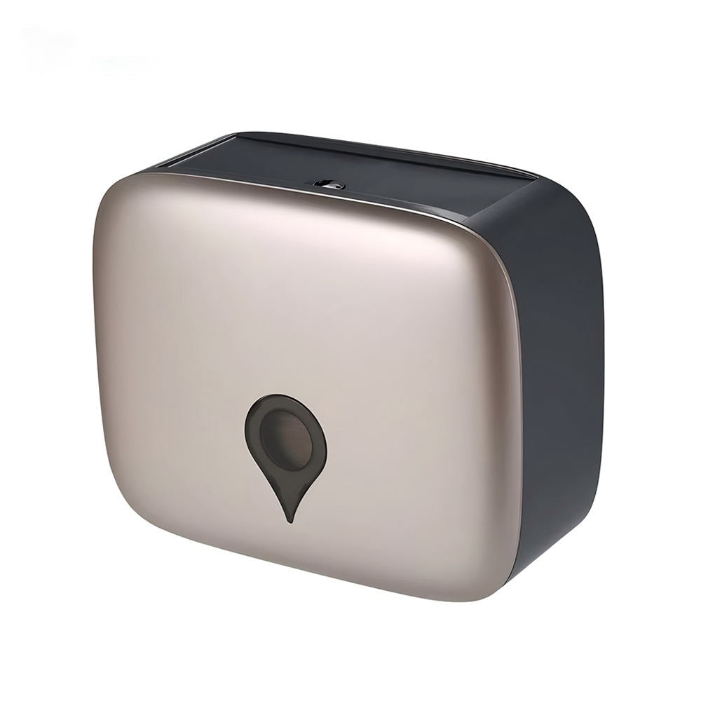 Gold Tissue Dispenser, Wall Mounted Tissue Box Holder