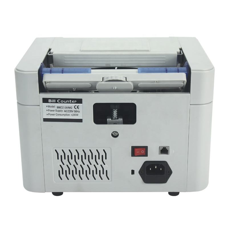 998D2 Cash Counting Machine - Bill Counter with UV/MG/IR Detection