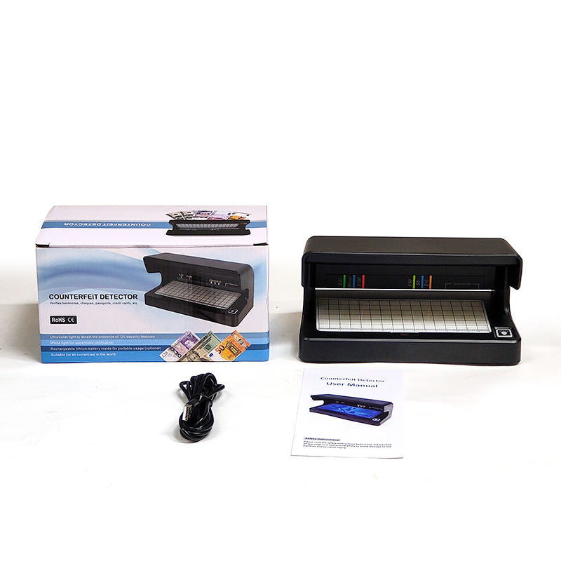 AL-12 Fake Note Detector, UV Money Checker for Clear Cash Verification