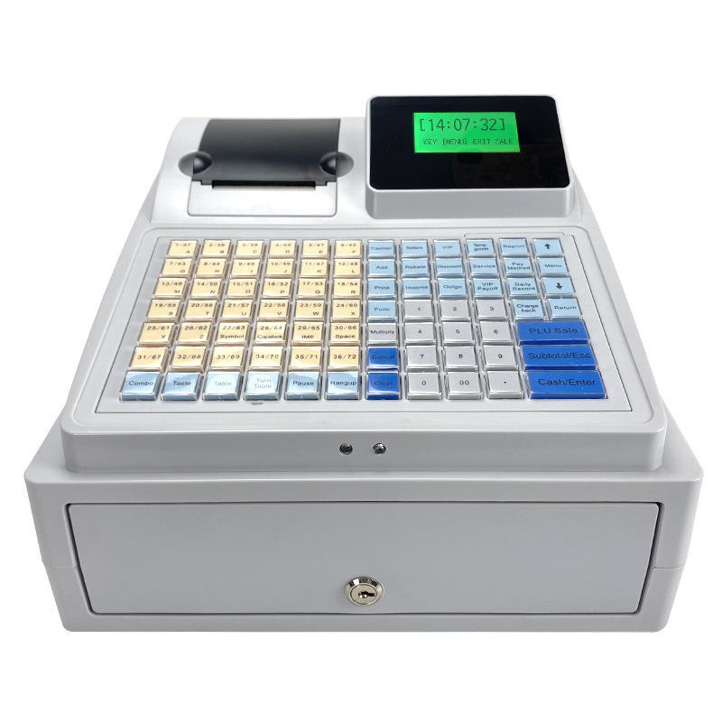 C50 All-in-One POS Cash Register with UV Money Detector & LCD Display
