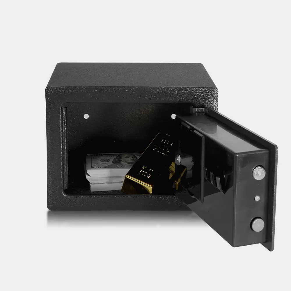 Mini Electronic Safe Box - Digital Cash & Jewelry Safe for Home & Hotel