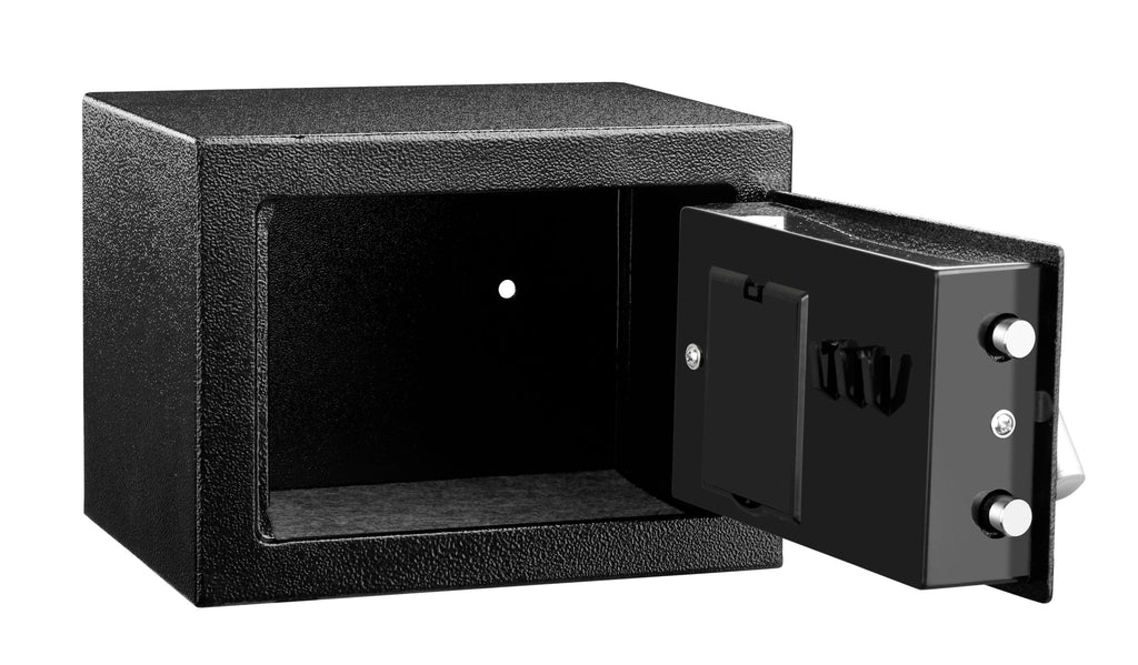 Mini Electronic Safe Box - Digital Cash & Jewelry Safe for Home & Hotel