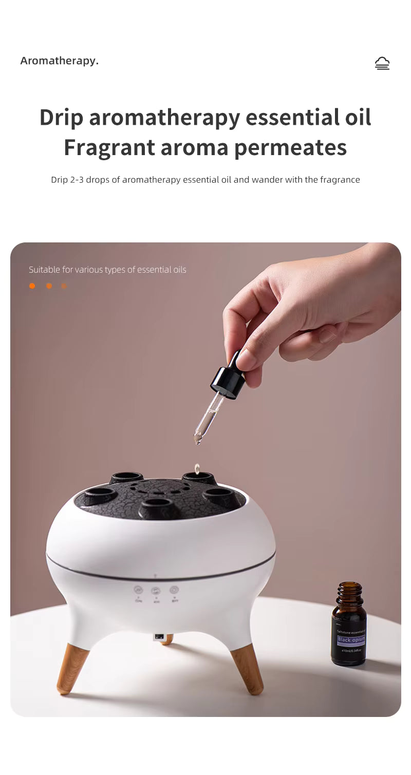 Jellyfish Humidifier, Cool Mist Ultrasonic Air Humidifier with LED Light