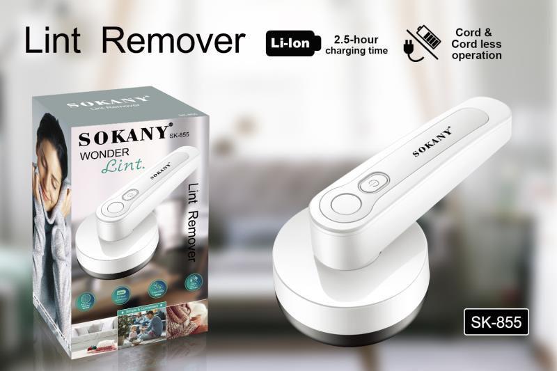 Lint Remover SK-855, Electric Fabric Shaver for Clothes and Sweaters