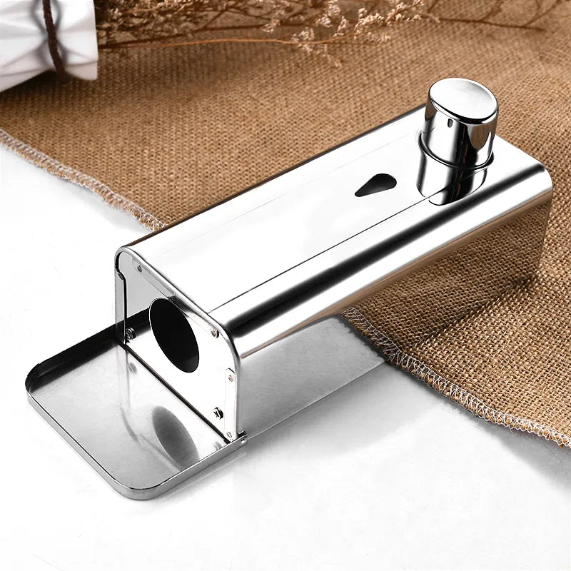 Soap Dispenser 400ml Stainless Steel, Refillable Soap Pump