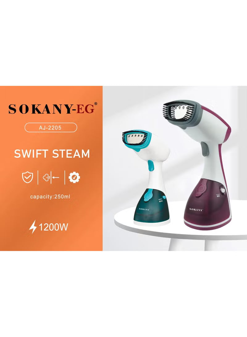 Sokany AJ-2205 Handheld Garment Steamer - Portable Wrinkle Remover