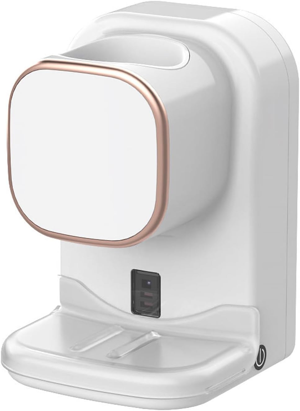 Toothpaste Dispenser, Wall Mounted Squeezer with Toothbrush Holder