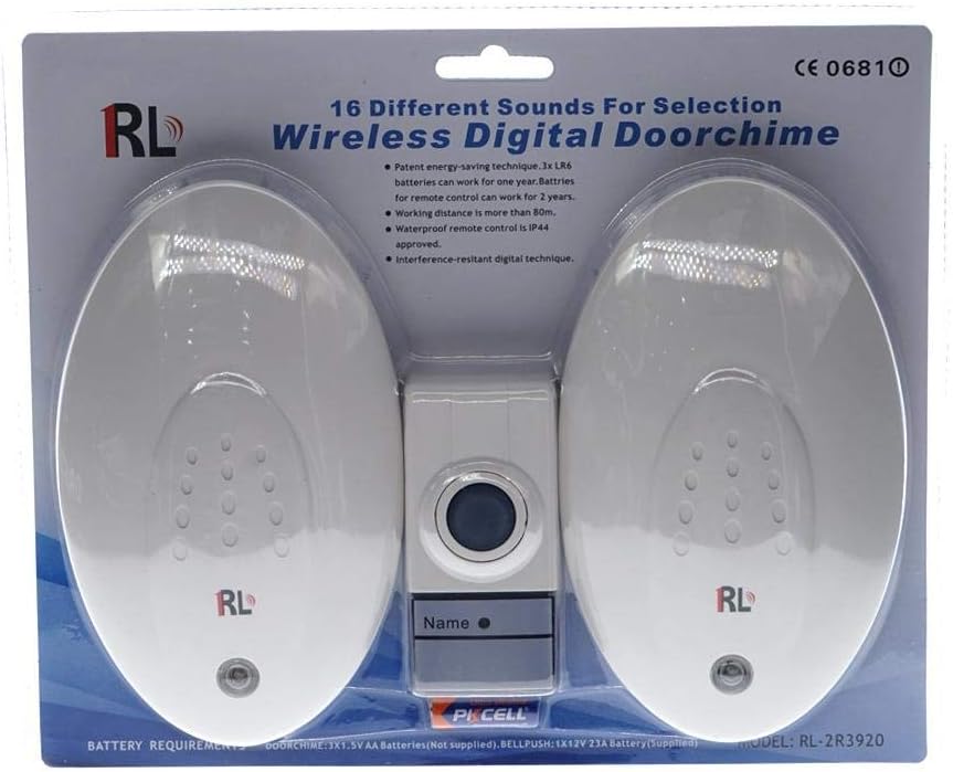 Wireless Remote Control Call Bell | Easy Staff & Customer Calling System
